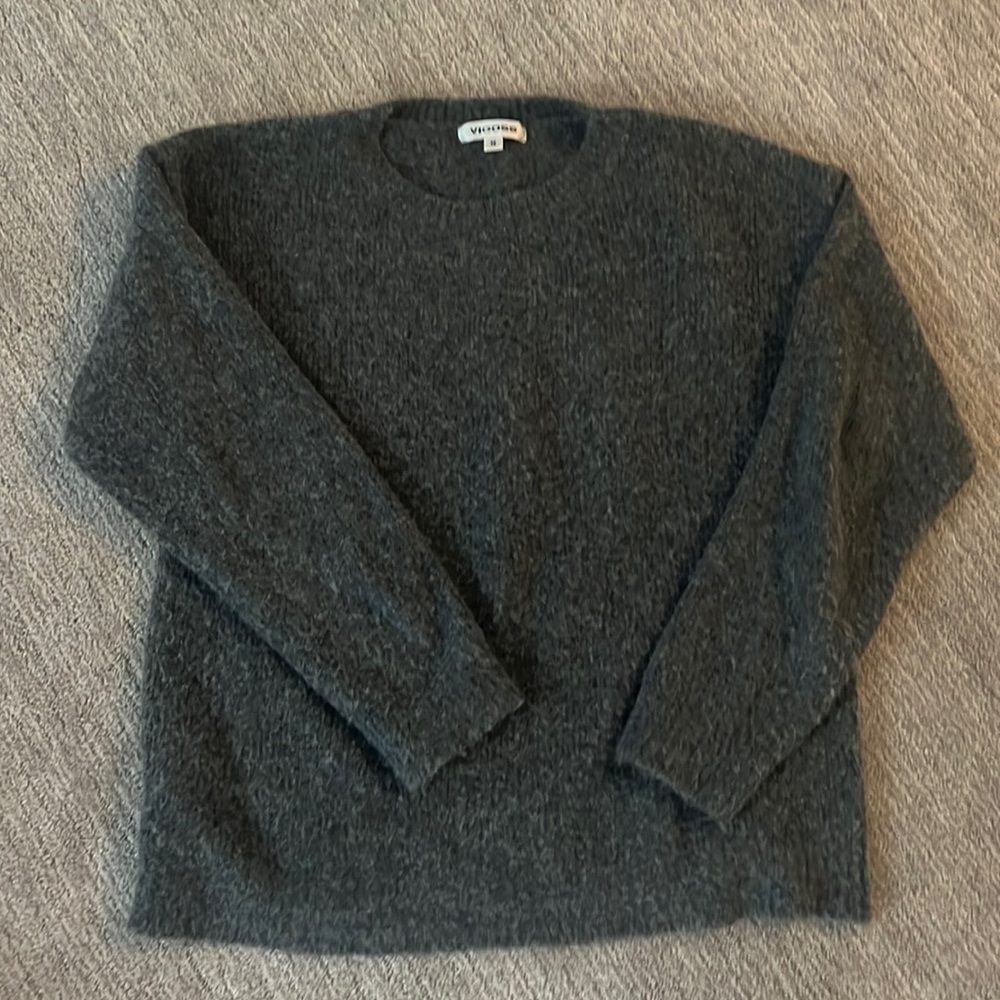 VIGOSS sweater med gray